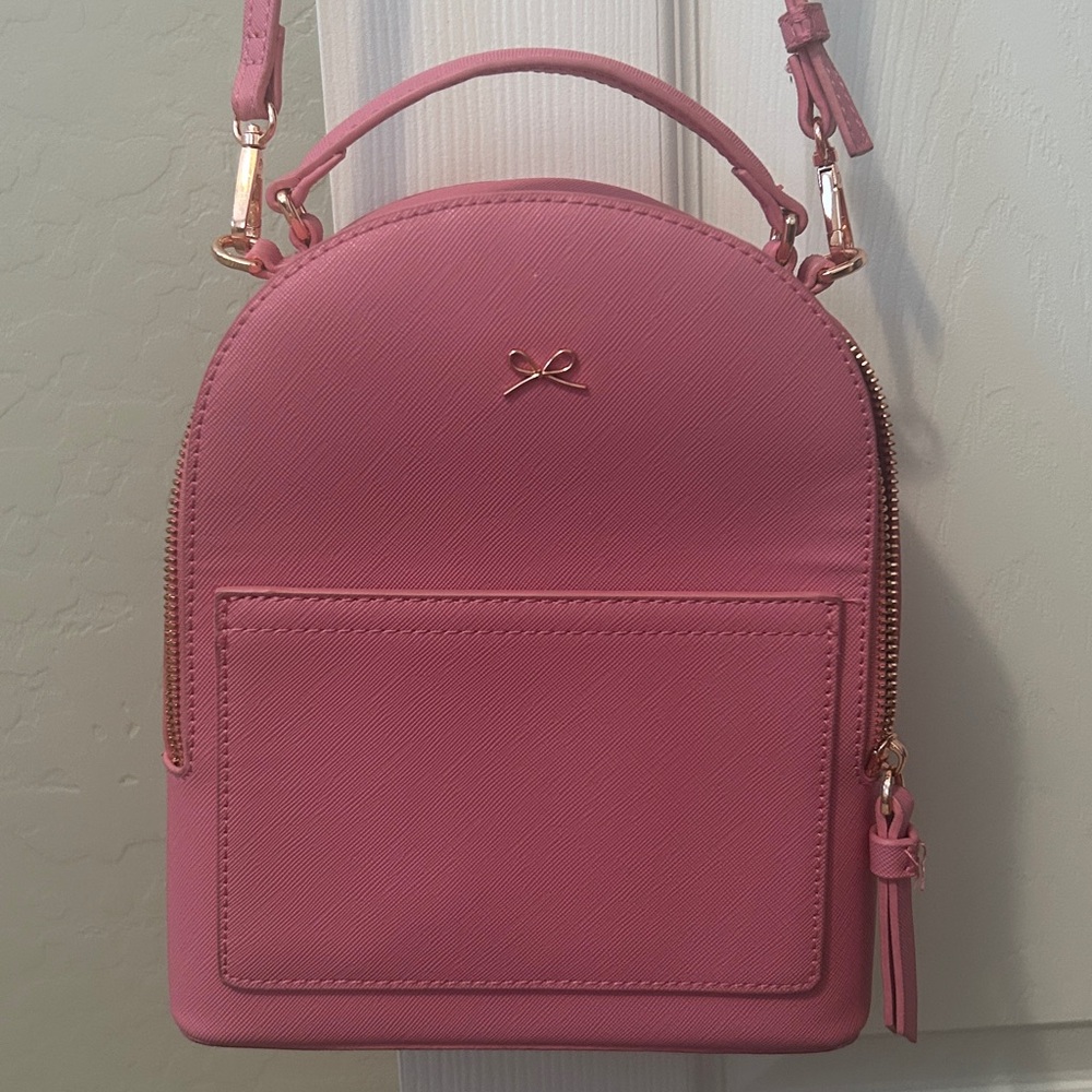 Pink Mini Interchangeable Backpack/Purse With Adj… - image 2